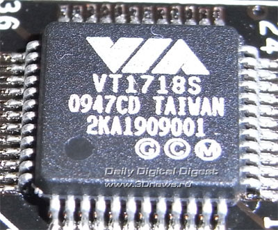 ASRock H55M-LE звуковой контроллер