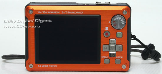 Panasonic LUMIX DMC-FT2. Вид сзади Panasonic LUMIX DMC-FT2. Вид сзади
