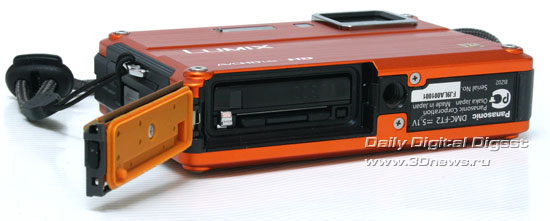 Panasonic LUMIX DMC-FT2. Аккумуляторный отсек Panasonic LUMIX DMC-FT2. Аккумуляторный отсек
