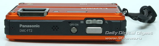 Panasonic LUMIX DMC-FT2. Вид сверху Panasonic LUMIX DMC-FT2. Вид сверху