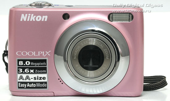 Nikon Coolpix L21. Вид спереди Nikon Coolpix L21. Вид спереди