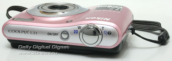 Nikon Coolpix L21. Вид сверху Nikon Coolpix L21. Вид сверху