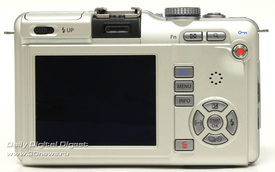 Olympus PEN E-PL1. Вид сзади Olympus PEN E-PL1. Вид сзади