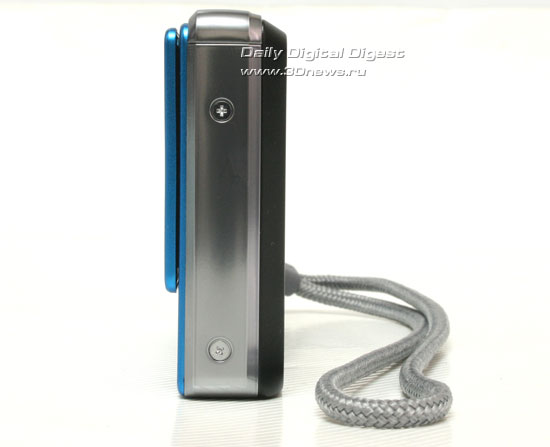 Panasonic LUMIX DMC-FP1. Вид слева Panasonic LUMIX DMC-FP1. Вид слева