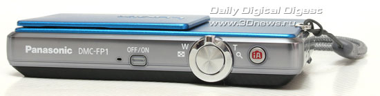 Panasonic LUMIX DMC-FP1. Вид сверху Panasonic LUMIX DMC-FP1. Вид сверху