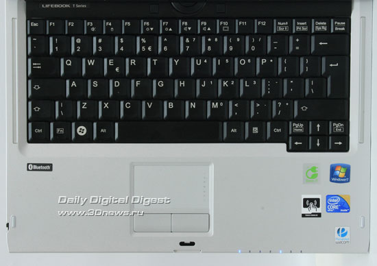 Fujitsu Lifebook T900. Клавиатура Fujitsu Lifebook T900. Клавиатура