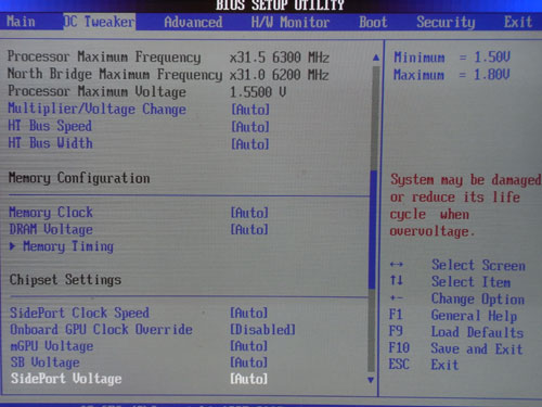 ASRock 890GM Pro3 функции разгона2