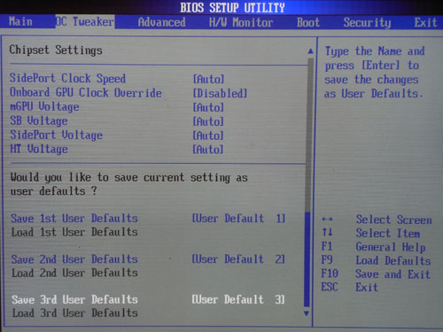 ASRock 890GM Pro3 Profiles