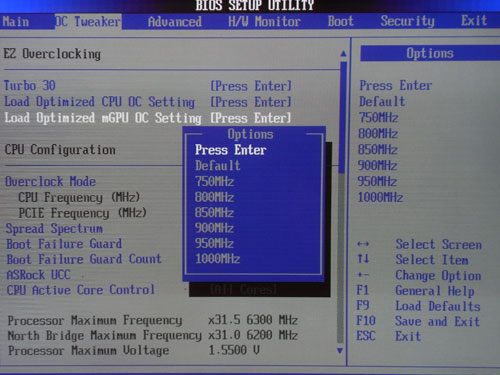 ASRock 890GM Pro3 разгон графического ядра