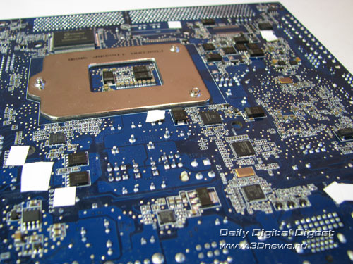 Intel DH57JG обратная сторона 1