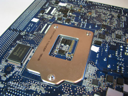 Intel DH57JG обратная сторона 2