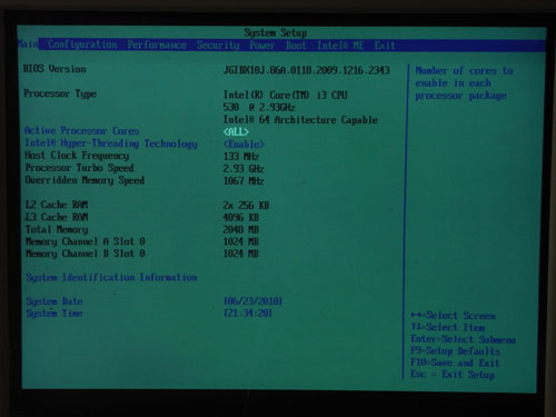 Intel DH57JG BIOS