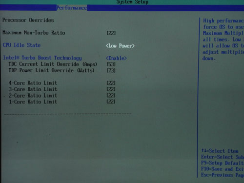 Intel DH57JG настройки разгона 4