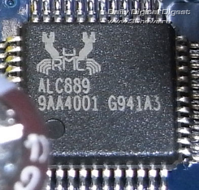 Intel DH57JG звуковой контроллер