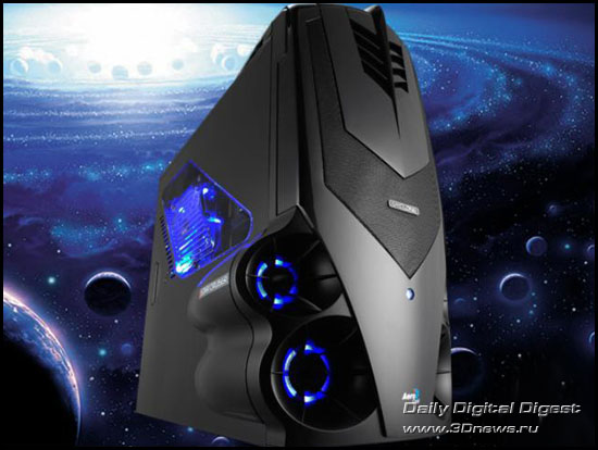 Aerocool SYCLONE II: «космический» Mid Tower для виртуальных битв