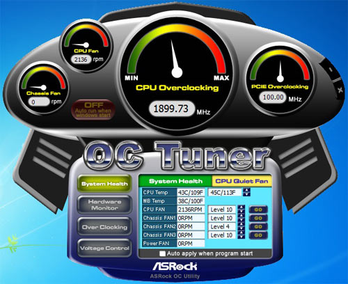 ASRock P55 Extreme4 OC Tuner