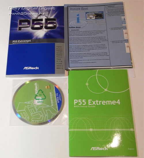 ASRock P55 Extreme4 комплектация 1