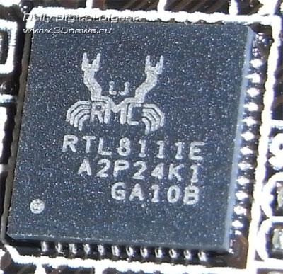  ASRock P55 Extreme4 сетевой контроллер 1 