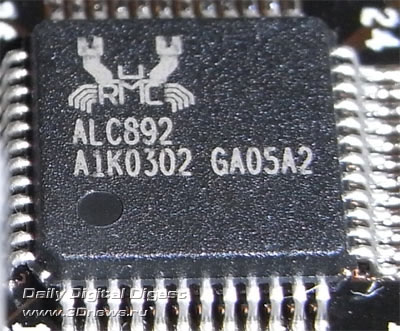 ASRock P55 Extreme4 звуковой контроллер 