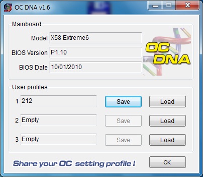 ASRock X58 Extreme6 OCDNA