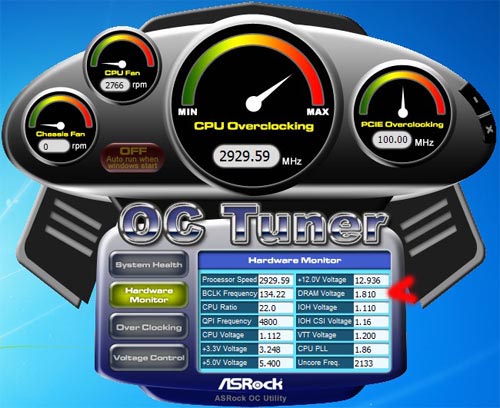 ASRock X58 Extreme6 OC Tuner