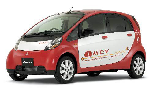 Электромобили Mitsubishi i-MiEV начали продавать в магазинах электроники / Новости hardware