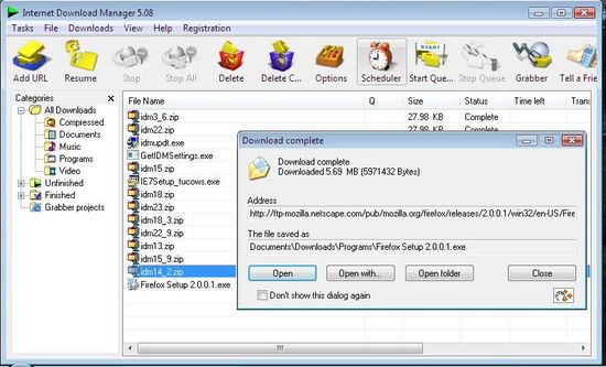  Download Manager    -  10