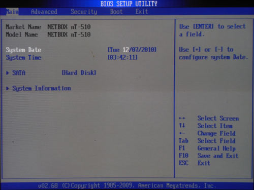 Foxconn NetBox BIOS 1