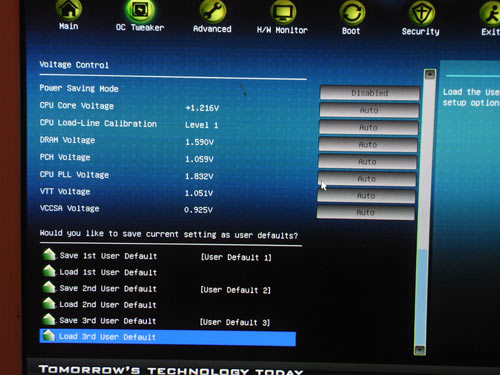 ASRock P67 Extreme4 profiles