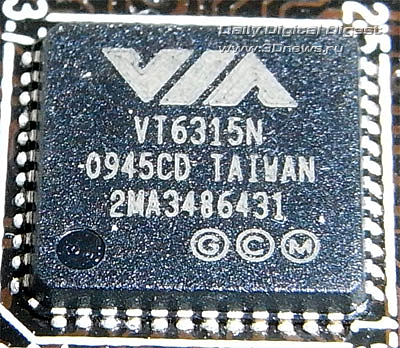 ASRock P67 Extreme4 контроллер FireWire