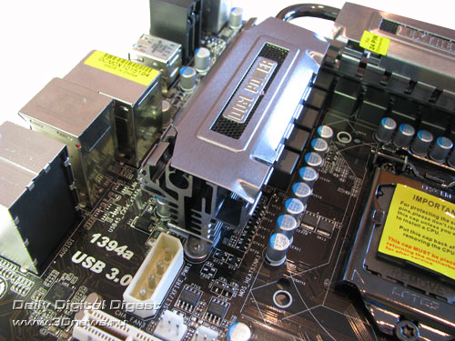 ASRock P67 Extreme4 радиаторы