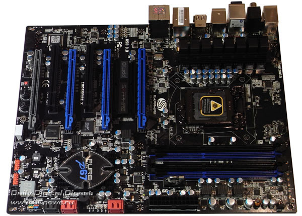 Sapphire P67 Hydra плата