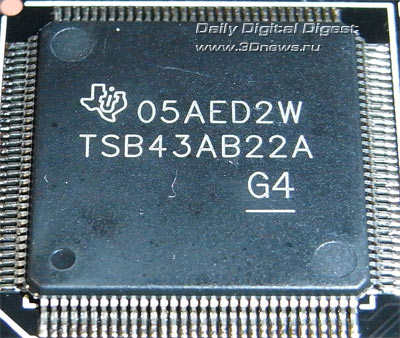 Sapphire P67 Hydra контроллер FireWire