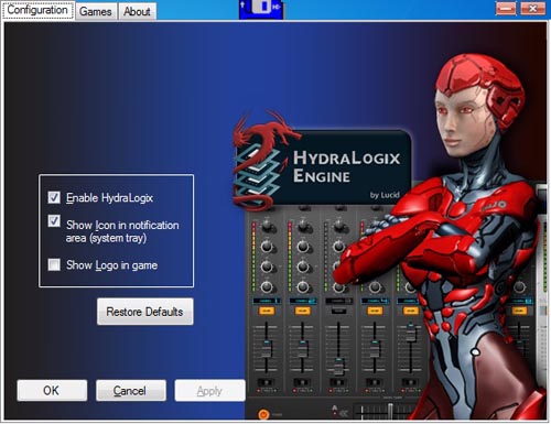 Lucid Hydra драйвер 1