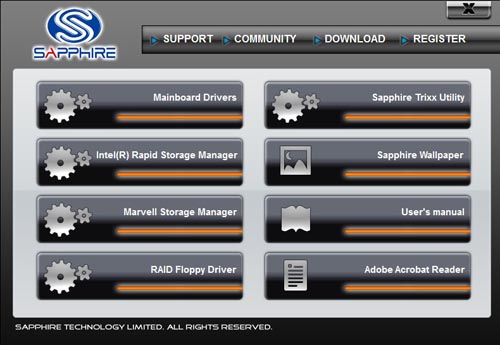 Sapphire P67 Hydra комплектация 4