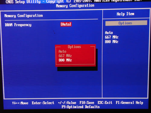 Foxconn D52S настройки памяти 2