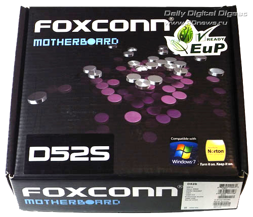  Foxconn D52S коробка 