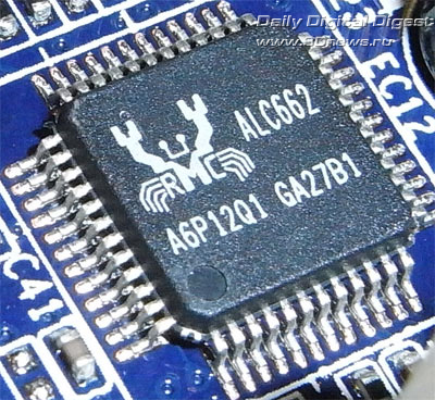 Foxconn D52S звуковой контроллер