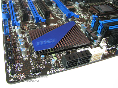 MSI P67A-GD80 угол