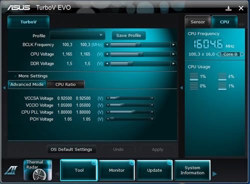 ASUS Sabertooth P67 AI Suite 3