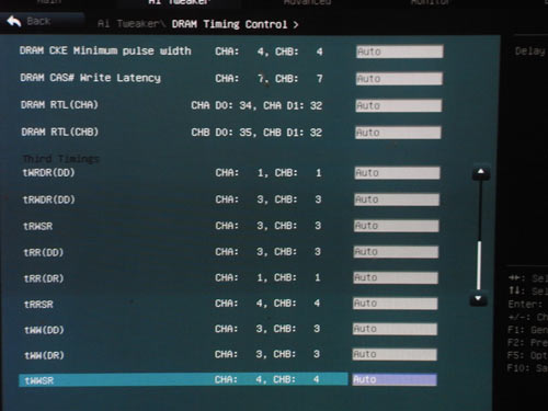 ASUS Sabertooth P67 настройки памяти 2