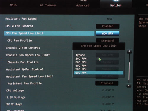 ASUS Sabertooth P67 системный мониторинг 2