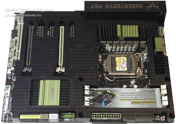ASUS Sabertooth P67 плата