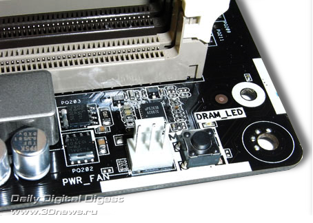 ASUS Sabertooth P67 кнопка Go