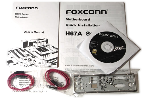 Foxconn H67A-S комплектация 1