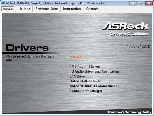 ASRock E350M1 комплектация 1