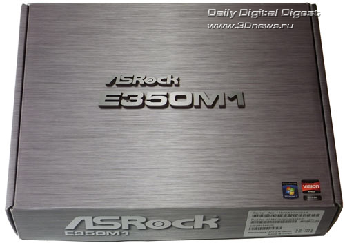 ASRock E350M1 коробка
