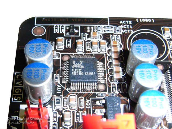  Biostar TH67+  звуковой контроллер 