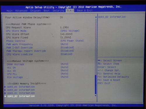 Biostar TP67B+ настройки разгона 2
