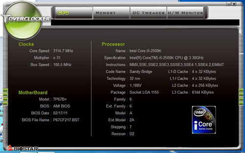 Biostar TP67B+ Tover4